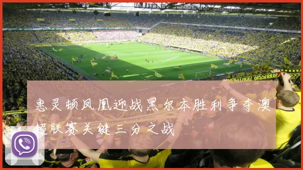 惠灵顿凤凰迎战黑尔本胜利争夺澳超联赛关键三分之战